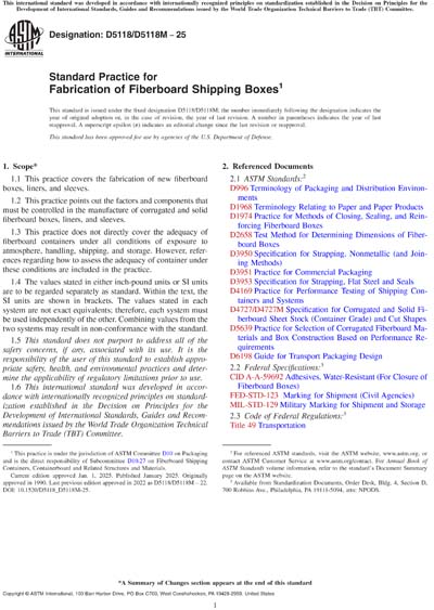 Standards PDF Cover Page