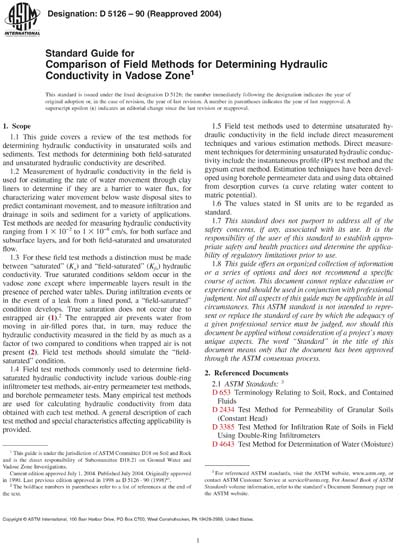 Standards PDF Cover Page