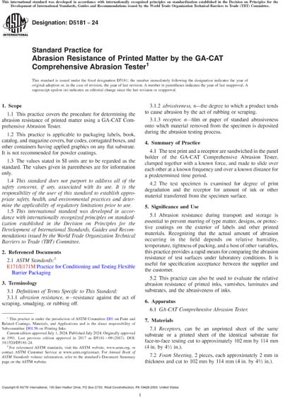 Standards PDF Cover Page