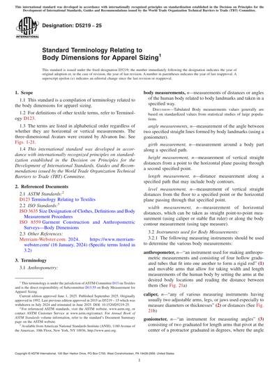 Standards PDF Cover Page