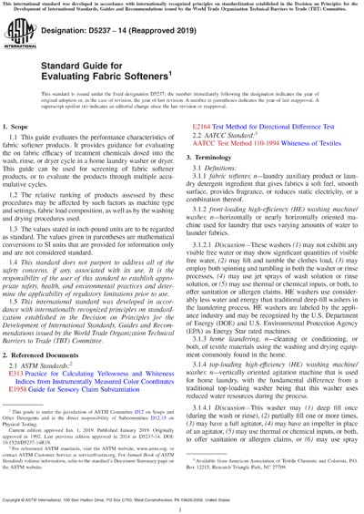 Standards PDF Cover Page