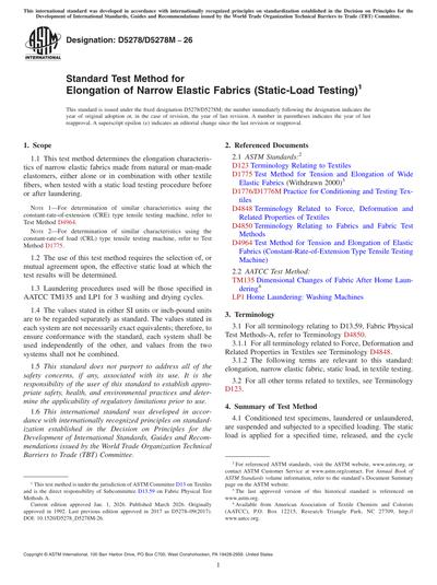 Standards PDF Cover Page