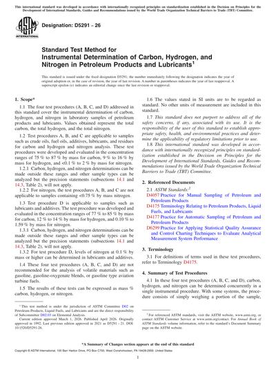 Standards PDF Cover Page