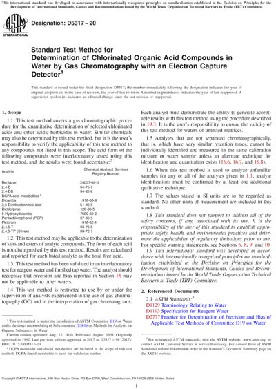 Standards PDF Cover Page
