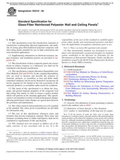 Standards PDF Cover Page