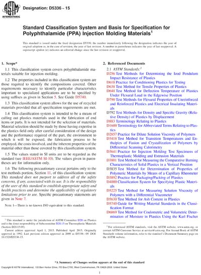 Pd 5336 Form.pdf ASTM D5336-15 - Standard Classification System and Basis for ...