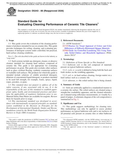 Standards PDF Cover Page
