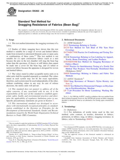 Standards PDF Cover Page