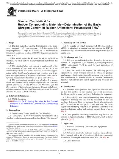 Standards PDF Cover Page