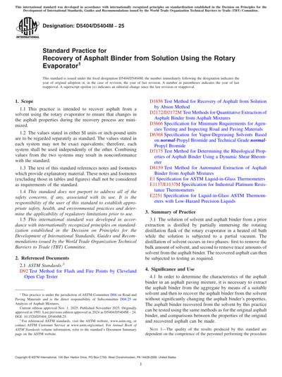 Standards PDF Cover Page