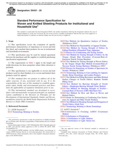 Standards PDF Cover Page