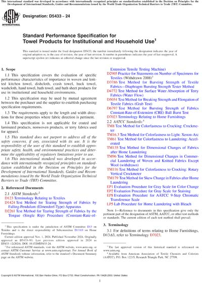 Standards PDF Cover Page