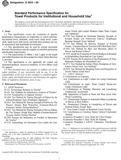 Standards PDF Cover Page