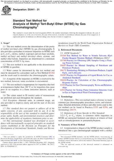 Standards PDF Cover Page