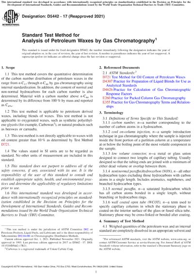 Standards PDF Cover Page