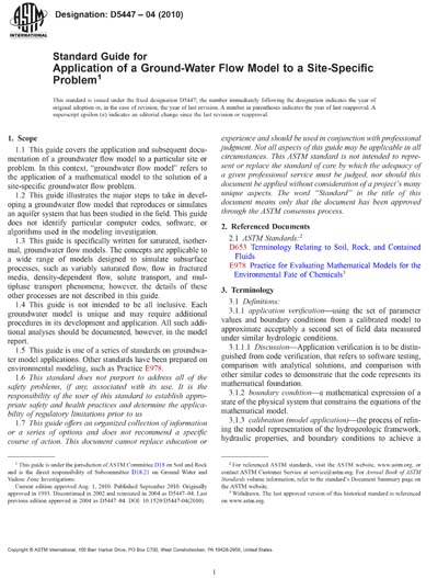 Standards PDF Cover Page