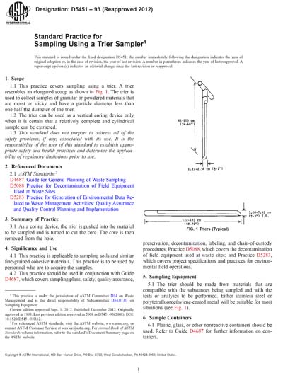 Standards PDF Cover Page