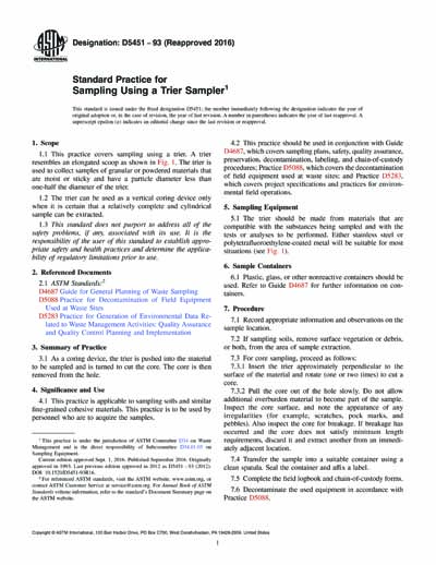 Standards PDF Cover Page