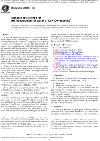 Standards PDF Cover Page