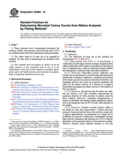 Standards PDF Cover Page