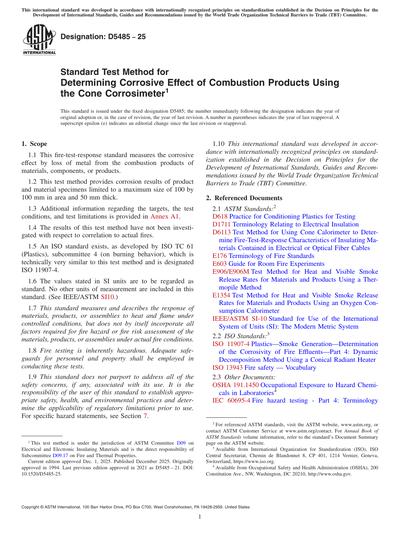 Standards PDF Cover Page