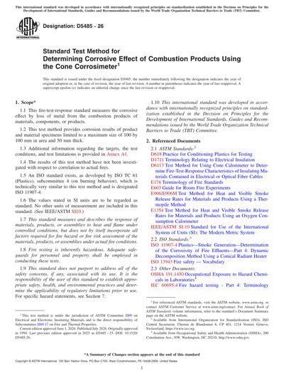 Standards PDF Cover Page