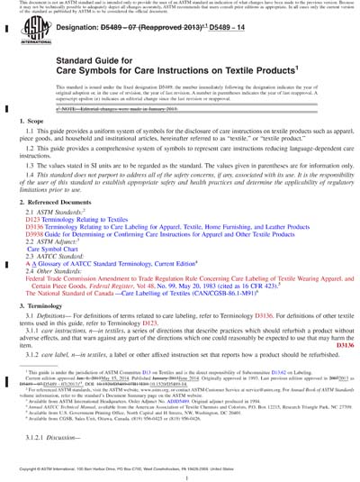 Standards PDF Cover Page