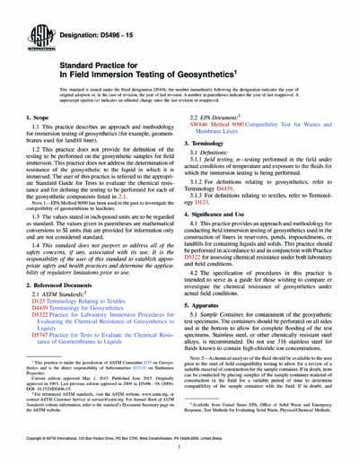 Standards PDF Cover Page