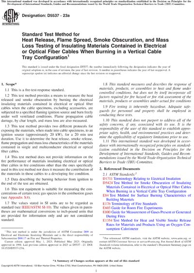 Standards PDF Cover Page