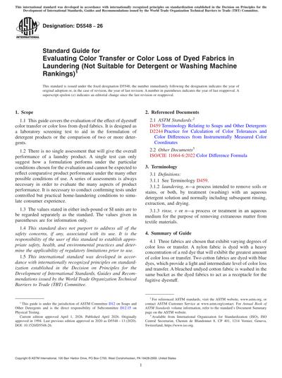 Standards PDF Cover Page