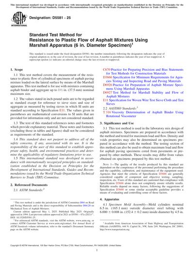 ASTM D5581-25 - Standard Test Method for Resistance to Plastic Flow of ...