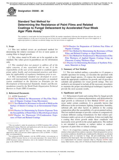 Standards PDF Cover Page