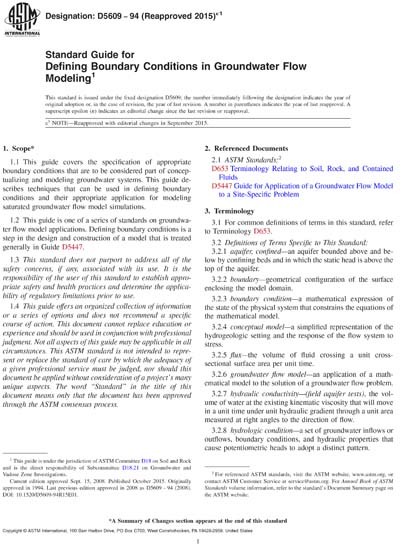 Standards PDF Cover Page