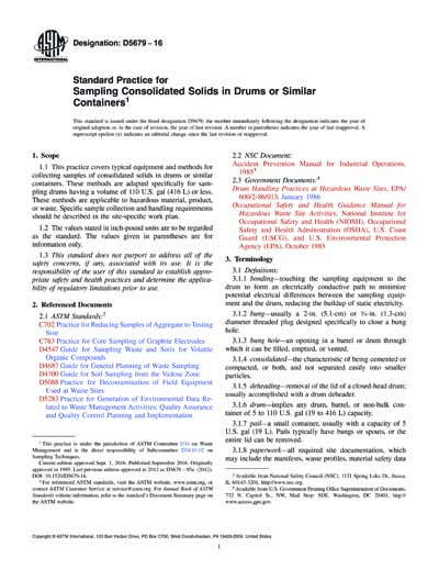Standards PDF Cover Page