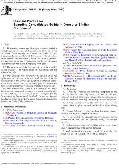 Standards PDF Cover Page