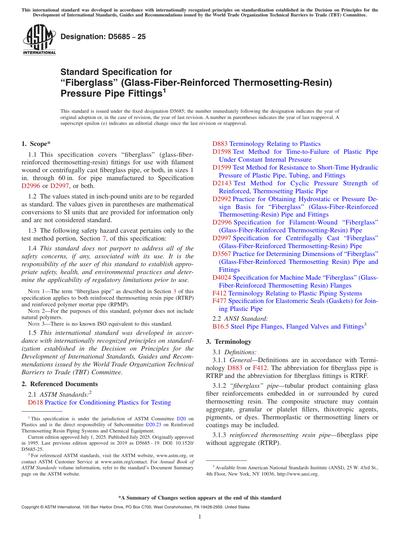 Standards PDF Cover Page