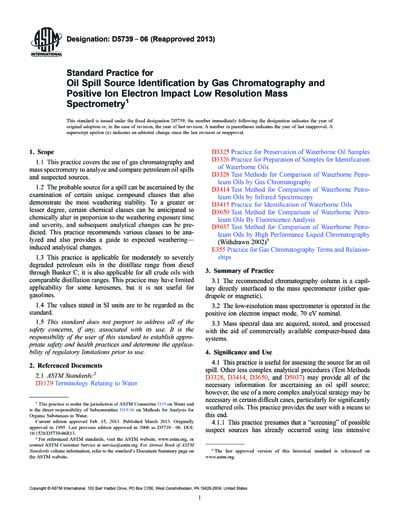 Standards PDF Cover Page