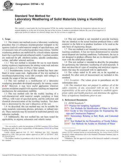 Standards PDF Cover Page