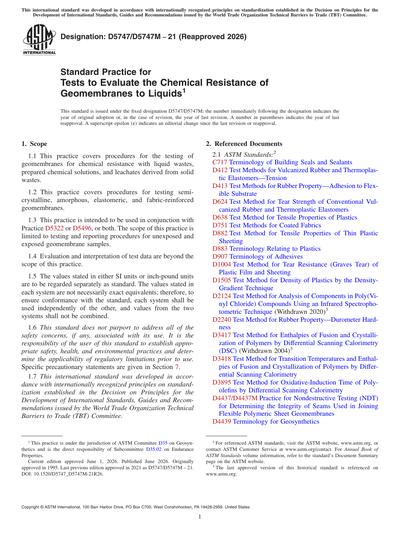 Standards PDF Cover Page
