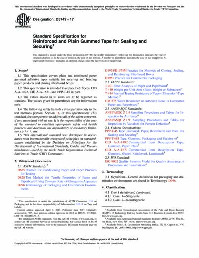 Standards PDF Cover Page