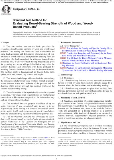 Standards PDF Cover Page
