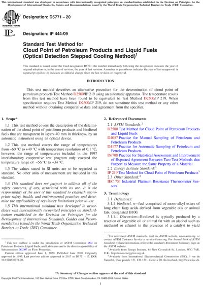 Standards PDF Cover Page