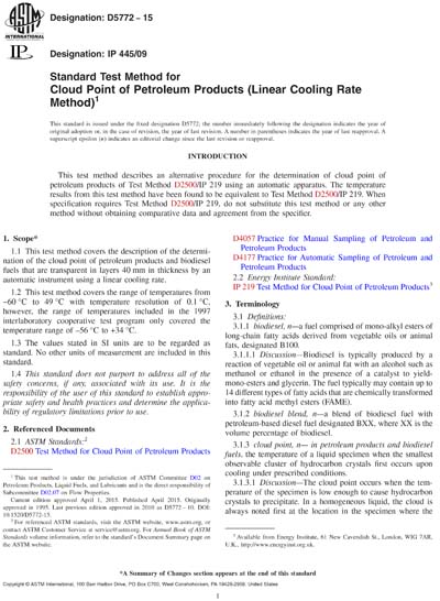 Standards PDF Cover Page