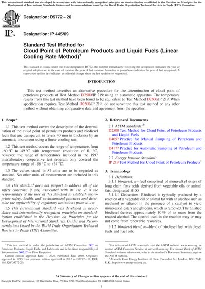 Standards PDF Cover Page