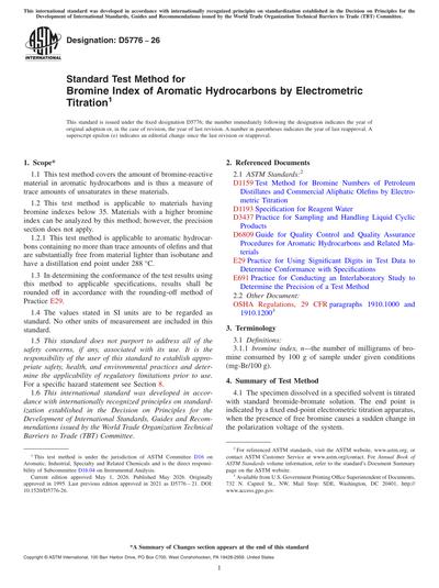 Standards PDF Cover Page