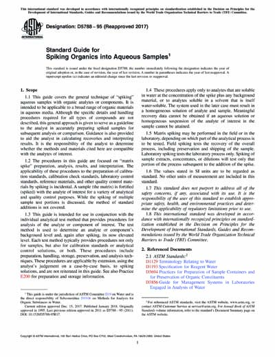 Standards PDF Cover Page