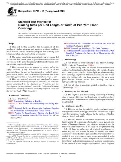 Standards PDF Cover Page