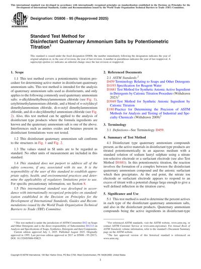 Standards PDF Cover Page
