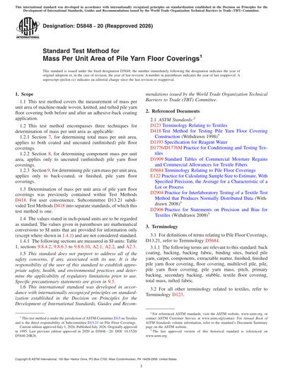 Standards PDF Cover Page