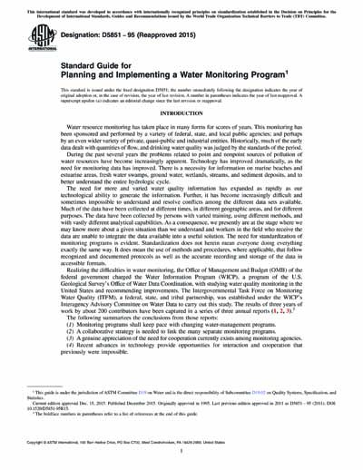 Standards PDF Cover Page